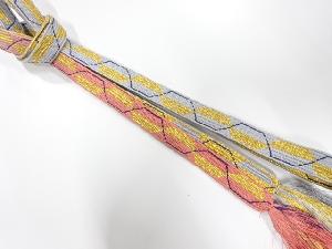 正絹　手組帯締め